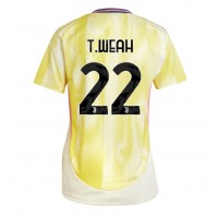 Juventus Timothy Weah #22 Gostujuci Dres za Ženska 2024-25 Kratak Rukav